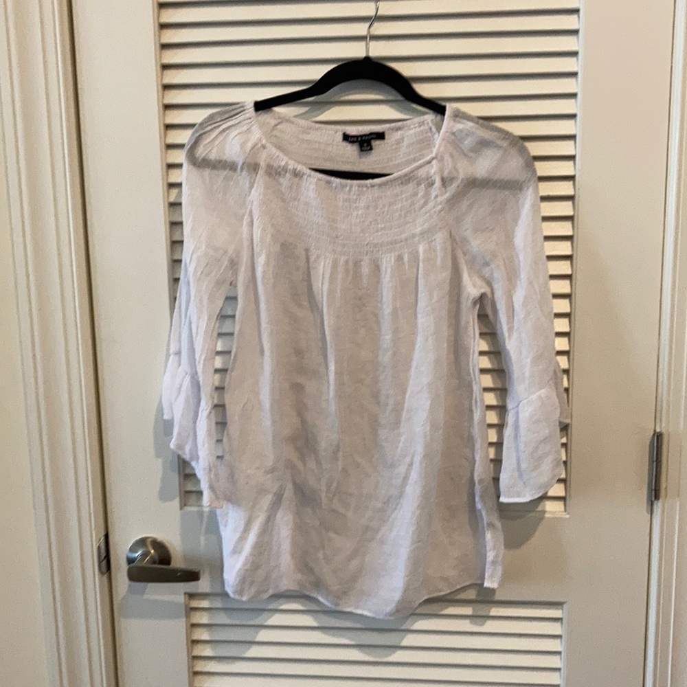 Zac & Rachel White Blouse